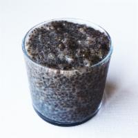 Original Chia Pudding · Chia seeds soaked overnight in dairy-free milk and sweetened with coconut sugar. (Gluten-fre...