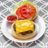 California Cheeseburger  · Grilled or fried patty with cheese on a bun.