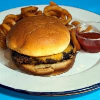 Kids Burger  · American Cheese, Brioche Bun, Fries

