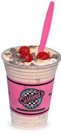 Cherry Smash Concrete · Cherries, chocolate flakes and mixed nuts.