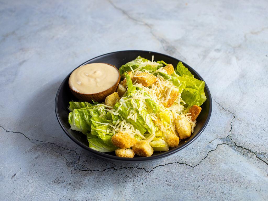 Classic Caesar Salad · Crisp romaine and classic house-made Caesar dressing with croutons and Parmesan.