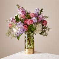 In the Gardens Luxury Bouquet · A luxury vase of seasonal garden flowers.