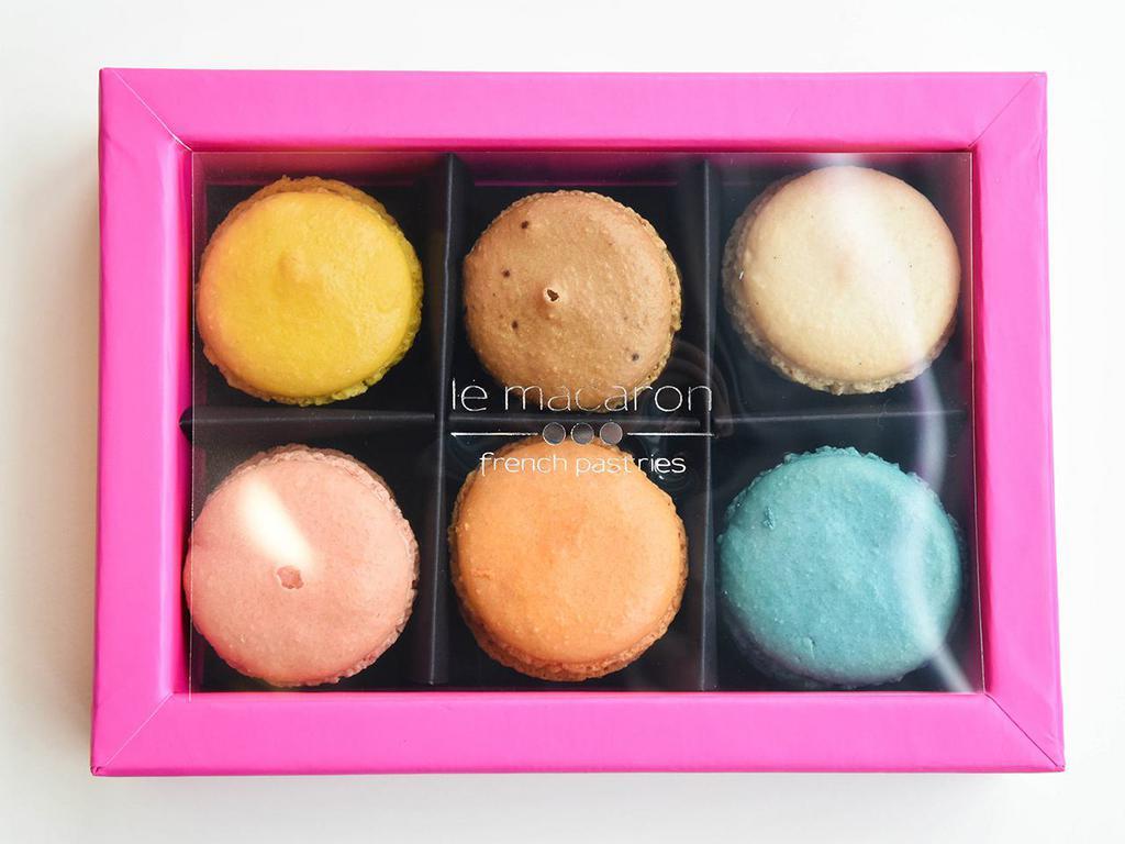 Box of 6 Macarons · If you would like more than 1 of any flavor, please specify in the Special Instructions.