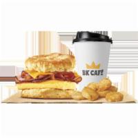 Ham, Egg & Cheese Biscuit Meal · 