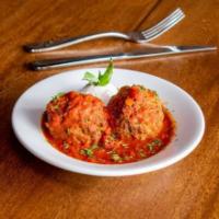 Meatballs with Ricotta · slowly cooked house-made meatballs, marinara and ricotta cheese