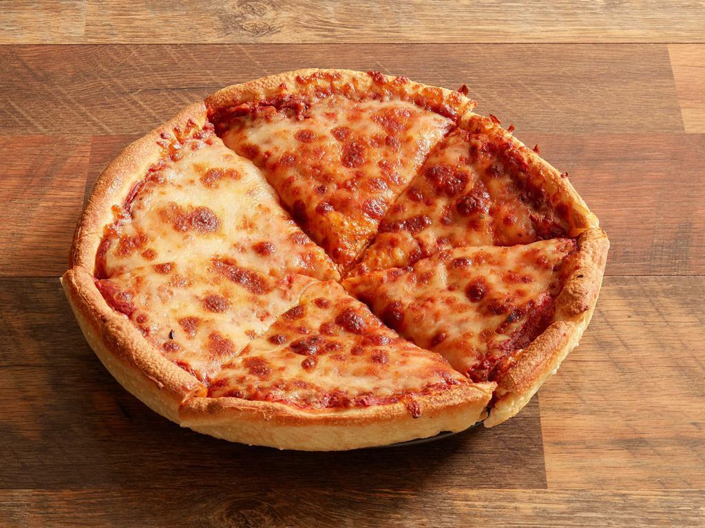 Small Create Your Own Pizza · Served on our original crust with our signature sauce as a base.