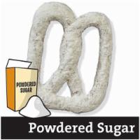 Powdered Sugar Pretzel · 