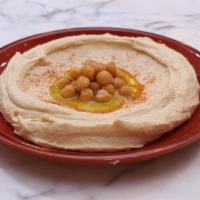 Classic Hummus  · Chickpea puree, tahini, lemon and garlic. Vegan.