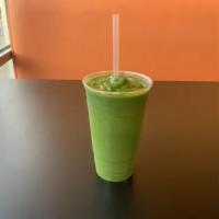  Lean Green Smoothie ·  Spinach, orange, kiwi and lemon juice.