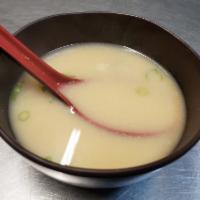 Miso Soup · Green onion, tofu and wakame.