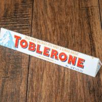 Toblerone Swiss White Chocolate Bar · 