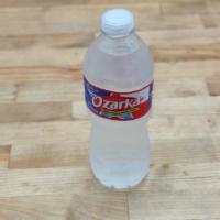 Bottled Water · 1 bottle of Ozarka's finest.