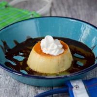 Homemade Flan · Amareto Flan made here in Casa. Daily Limited item. 