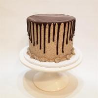 Cookies and  Cream Cake · Chocolate cake topped with Oreos and Cookies and Cream Buttercream. 6 inch serves 6-12.