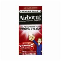 Airborne Immune Support Chewable Tablets Berry (32 count) · 