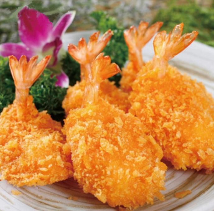 Fried Shrimp · 6 pieces.