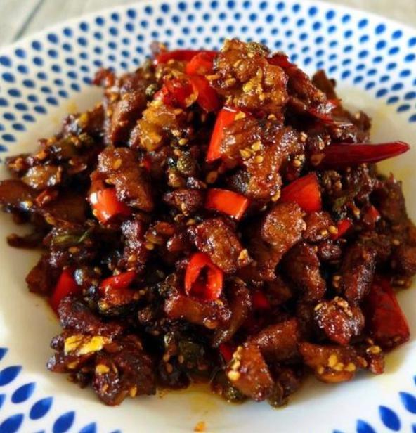 🌶️Sichuan Beef · Beef marinated and stir fried.