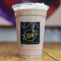 Chocolate Milk Tea · Milky chocolate flavor blended with non-dairy creamer and sweetener