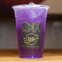 Ultraviolet Lychee · Fragrant butterfly pea tea with sweet lychee flavor