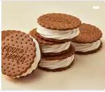 6-Pack Flying Saucers® · Soft ice cream sandwiched between two Flying Saucer® chocolate wafers. Served as a 6 pack fo...