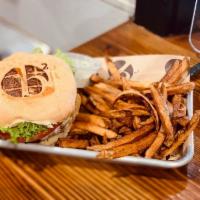 b² Burger ·  ⅓ LB CERTIFIED ANGUS BEEF, HOUSE-MADE BURGER SAUCE,  LETTUCE,  ONION, PICKLES, TOMATO