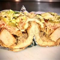 Fat 22 Sandwich · Burger, souvlaki chicken, mozzarella stick, fries, American cheese, lettuce, tomato pickles,...