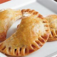 Beef and Cheese Empanada · Top quality Angus Beef with Mild Cheddar Cheese. 
