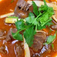 Beef Noodles Sichuan Style牛肉面 · 