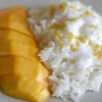 Sweet Sticky Rice with Mango · Sweet Sticky Rice with Mango