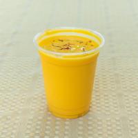 Mango Lassi · Refreshing drink made with mangoes and yogurt.