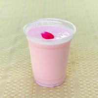 Rose Lassi · Refreshing drink made with rose syrup and yogurt.