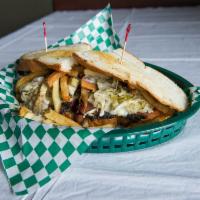 The Working Man's Yinzer Sandwich · Your choice of a generous portion of either capicola, pastrami, roast beef , turkey, ham, st...