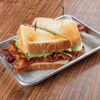 Texas BLT Sandwich · Lots of b, crisp lettuce, tomato and mayo on Texas toast.