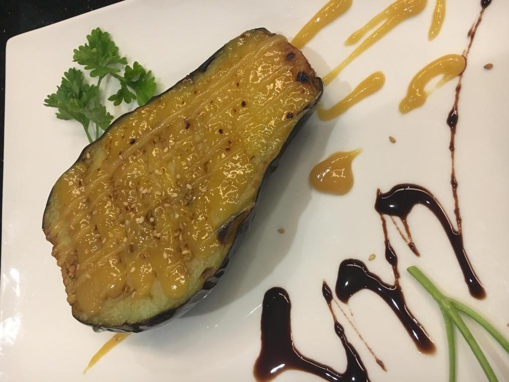 Grilled Miso Eggplant · 