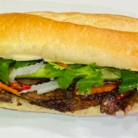 Grilled Steak Ribs Sandwich · 