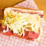 1. King's Classic Sub · Ham, salami, turkey, roast beef, swiss cheese, and ranch dressing