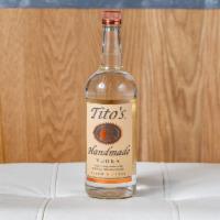 Titos Vodka, 750 ml. · Must be 21 to purchase. ABV 40%.