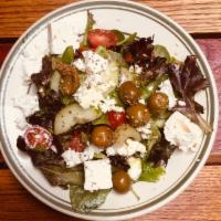 Greek Salad imported Feta · 