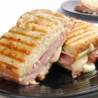 Grilled Swiss Cheese Sandwich · Sandwich made with Swiss cheese grilled to perfection.