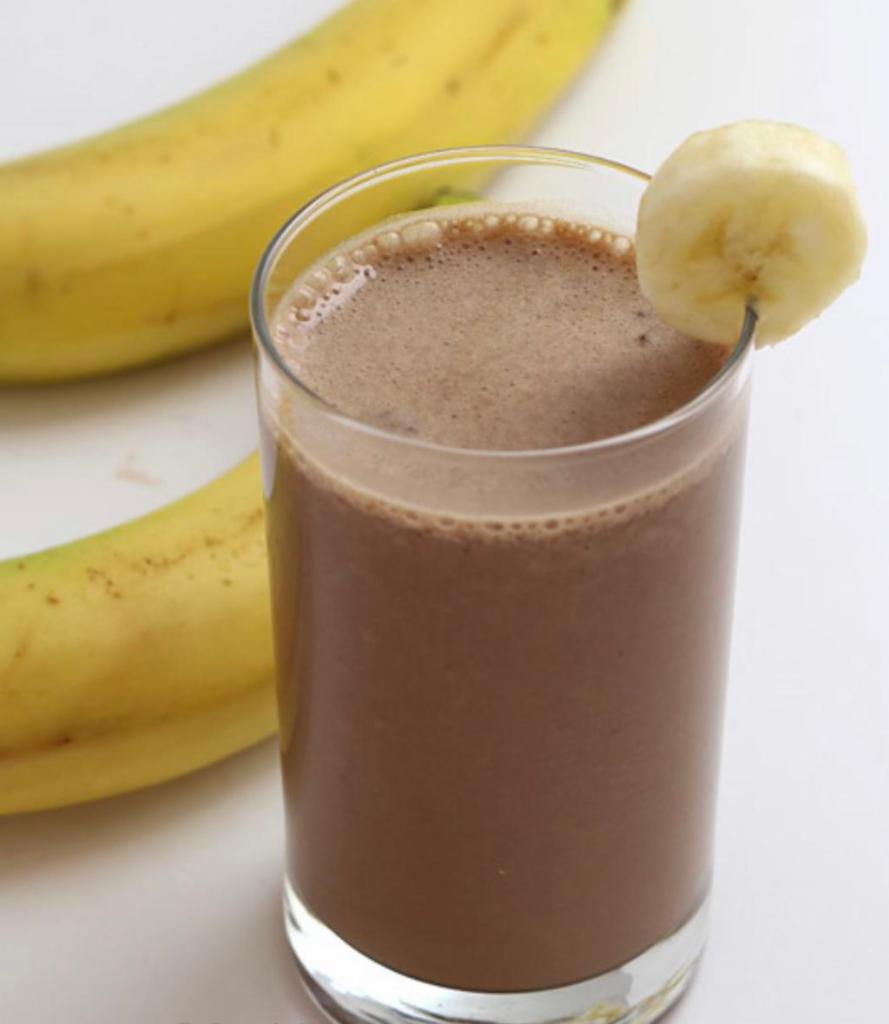Banana choco milkshake · Chocomilk & banana 