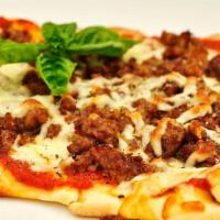 Sausage Pizza · Pizza crust topped with sauteed Sausage 