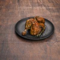 Nazca Roasted Half Chicken · Marinated and roasted with your choice of one of our signature rocoto sauces.