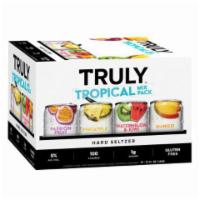 TRULY Tropical Hard Seltzer Variety 12 Pack 12oz Can · TRULY Tropical Hard Seltzer Variety Pack is perfect for parties, beach bonfires & for those ...