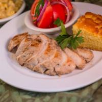 Natural Chicken Breast	 · Seasoned all natural chicken breast seared to perfection.