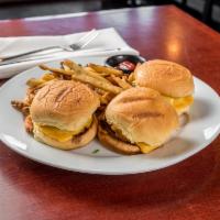 Cheeseburger Sliders · Your choice of cheese.
