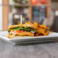 Chicken Jalapeno Melt · Lettuce, tomato, red onion, jalapenos, Jack cheese, grilled chicken breast, and light chipot...