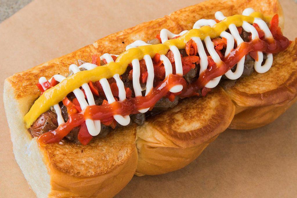 Dog Haus Biergarten (Energy Corridor) · American · Chicken · Dinner · Hamburgers · Hot Dogs · Lunch · Sandwiches · Shakes · Vegan · Vegetarian