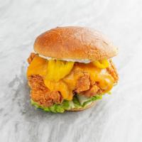 Habanero Killa Fried Chicken Sandwich · Deep fried chicken thigh drenched with our signature Habanero Killa sauce. Served on a potat...