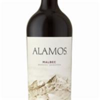 Alamos Malbec · 750 ml. Must be 21 to purchase.