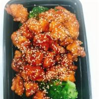 4. Sesame Chicken （white meat) · White meat. Hot and spicy.